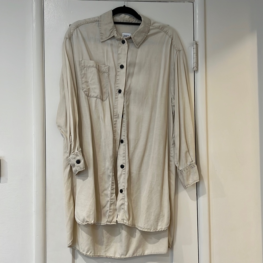 Oversized Button down